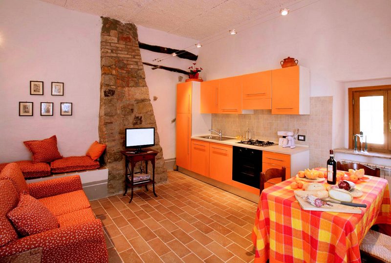 The Kitchen-Dining-Living room of Apartment A