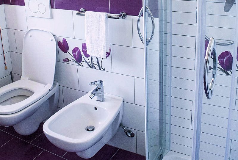 Bathroom 1 (with show) at Apartment C.