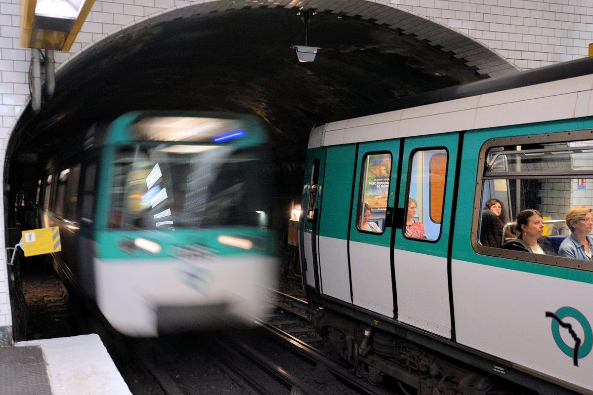 One of more than 300 stations of the Paris Métro