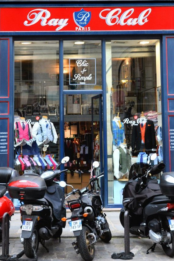 Small, hip boutiques are found throughout the 3rd Arrondisement