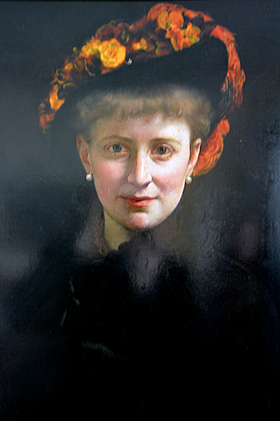 The art on display in the Place des Galeries apartment is appropriate for the history and location of its Saint Germain neighborhood.