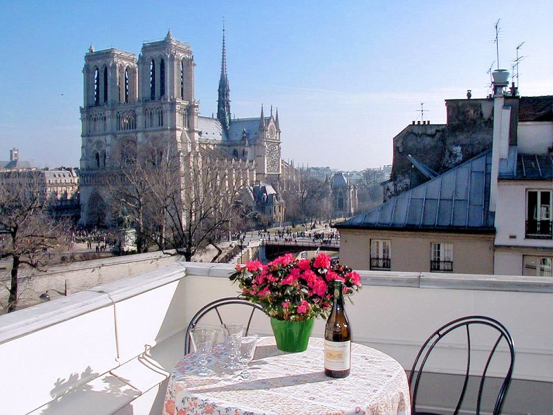 A view worth climbing spiral stairs to get.