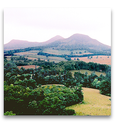 Scotland - Borders - Eildon Hills from Scott's View