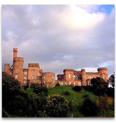 Inverness Castle, Northern Scotland
