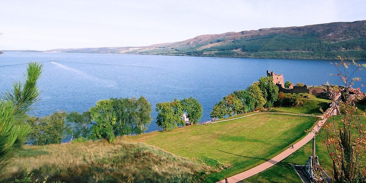 Castle Urquhart on Loch Ness, within day-trip reach of Home At First's Central Scotland lodgings.