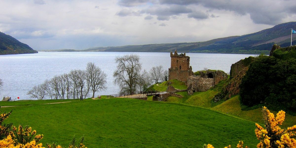 Castle Urquhart on Loch Ness.