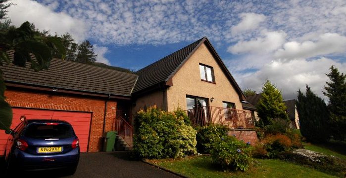 Home At First Lochearnhead Lodging — Castleview Cottage.