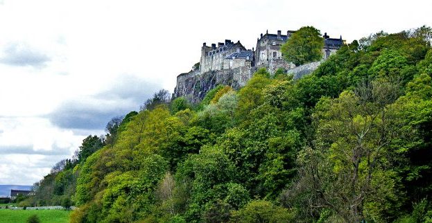 Hulking, medieval Stirling Castle remains intact, much as it was when Mary was crowned Queen of Scots here.