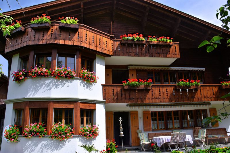 Chalet Altels - exterior facade