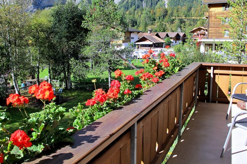 Chalet Balmhorn - 1-bedroom, 2nd floor apartment - balcony