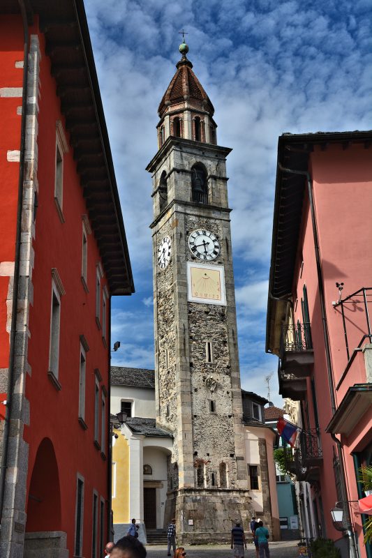 Ascona - 14th century Church of Saints Peter and Paul.