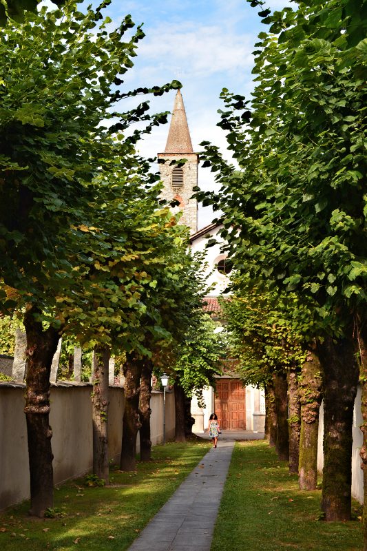 Ascona - Collegio Papio with S. Maria della Misericordia Church,