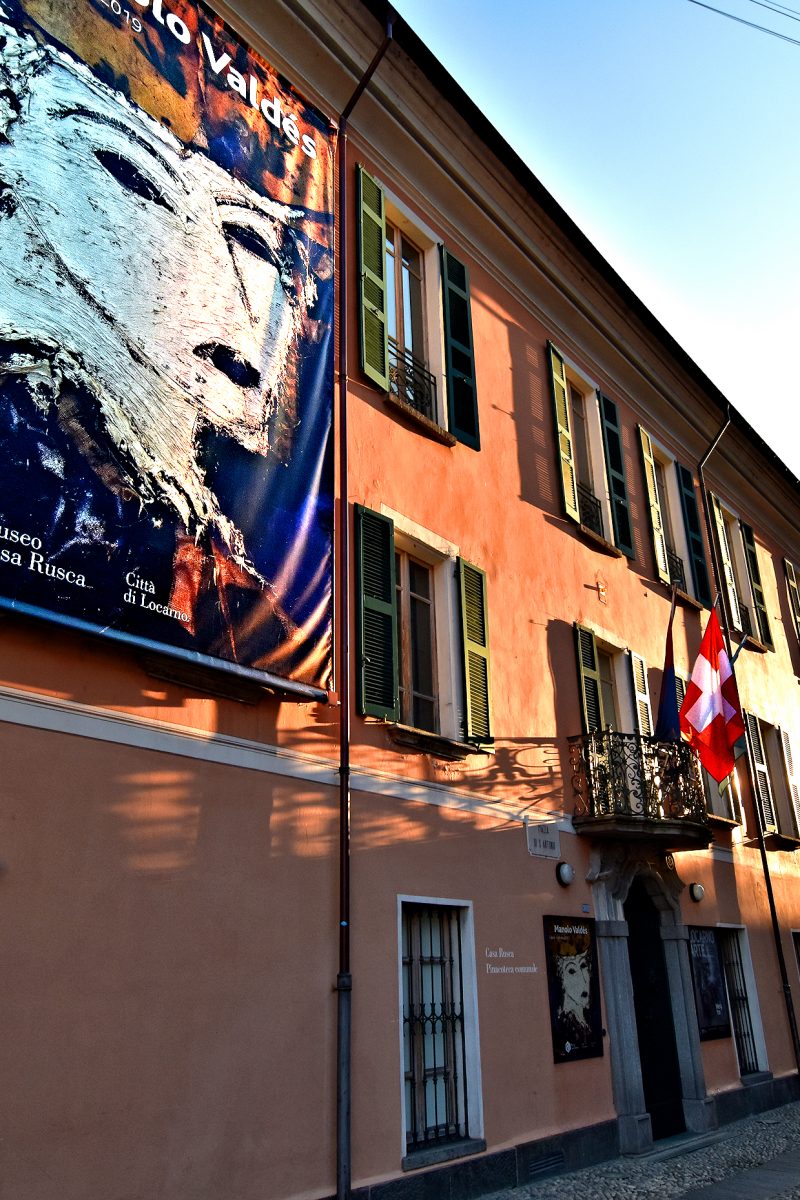 Casa Rusca contemporary art museum in Locarno's Città Vecchia.
