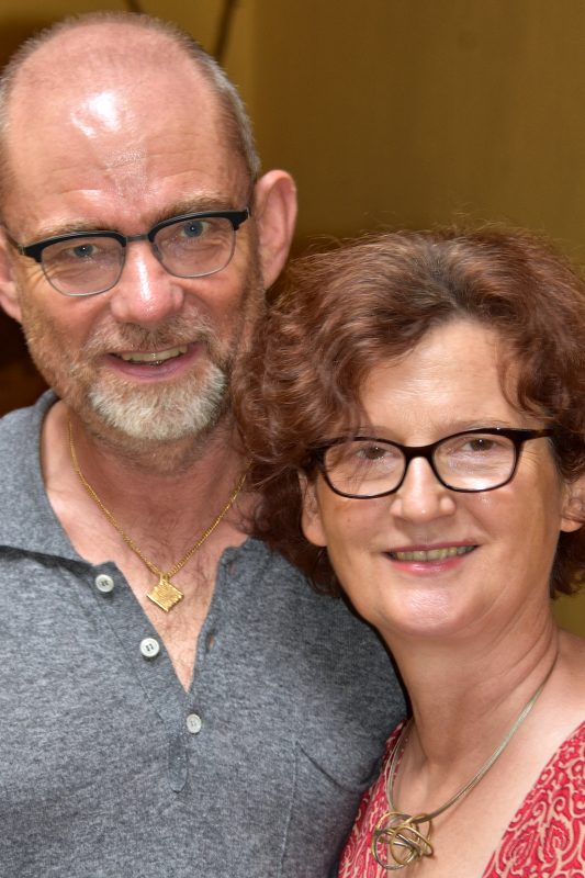 Home At First's Città Vecchia Apartments — Host and Hostess Urs and Barbara.