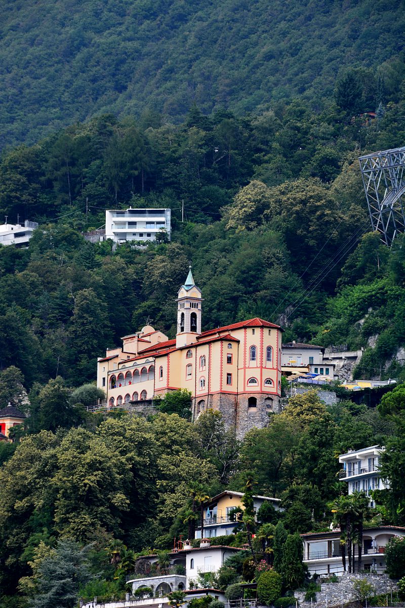 The Sanctuary of Madonna del Sasso, Orselina above Locarno