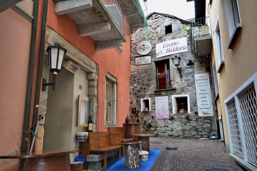 Ticino - Grotto in Ascona old town
