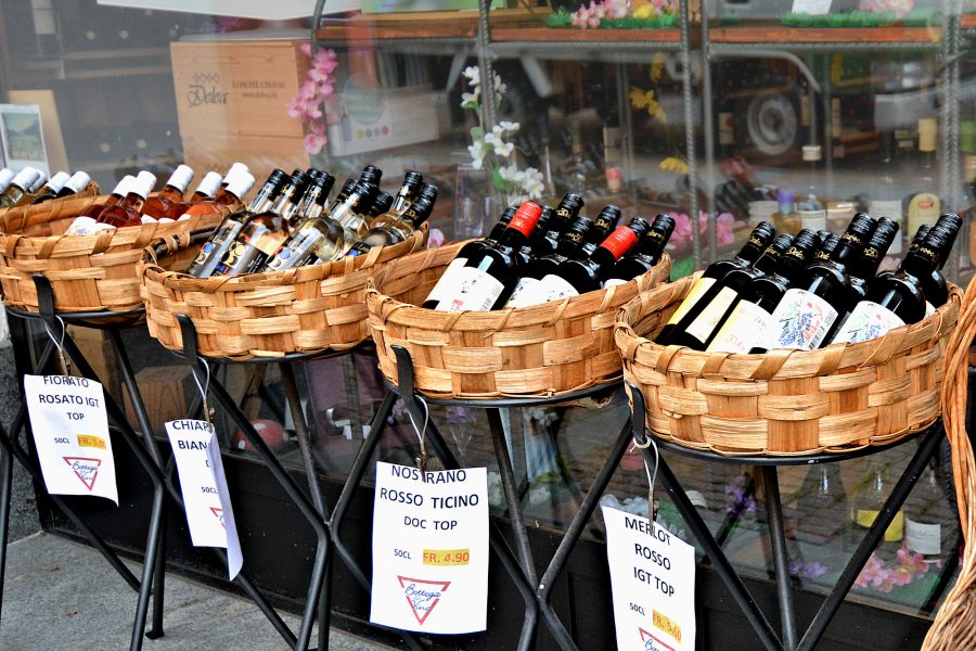 Ticino wine shop specials