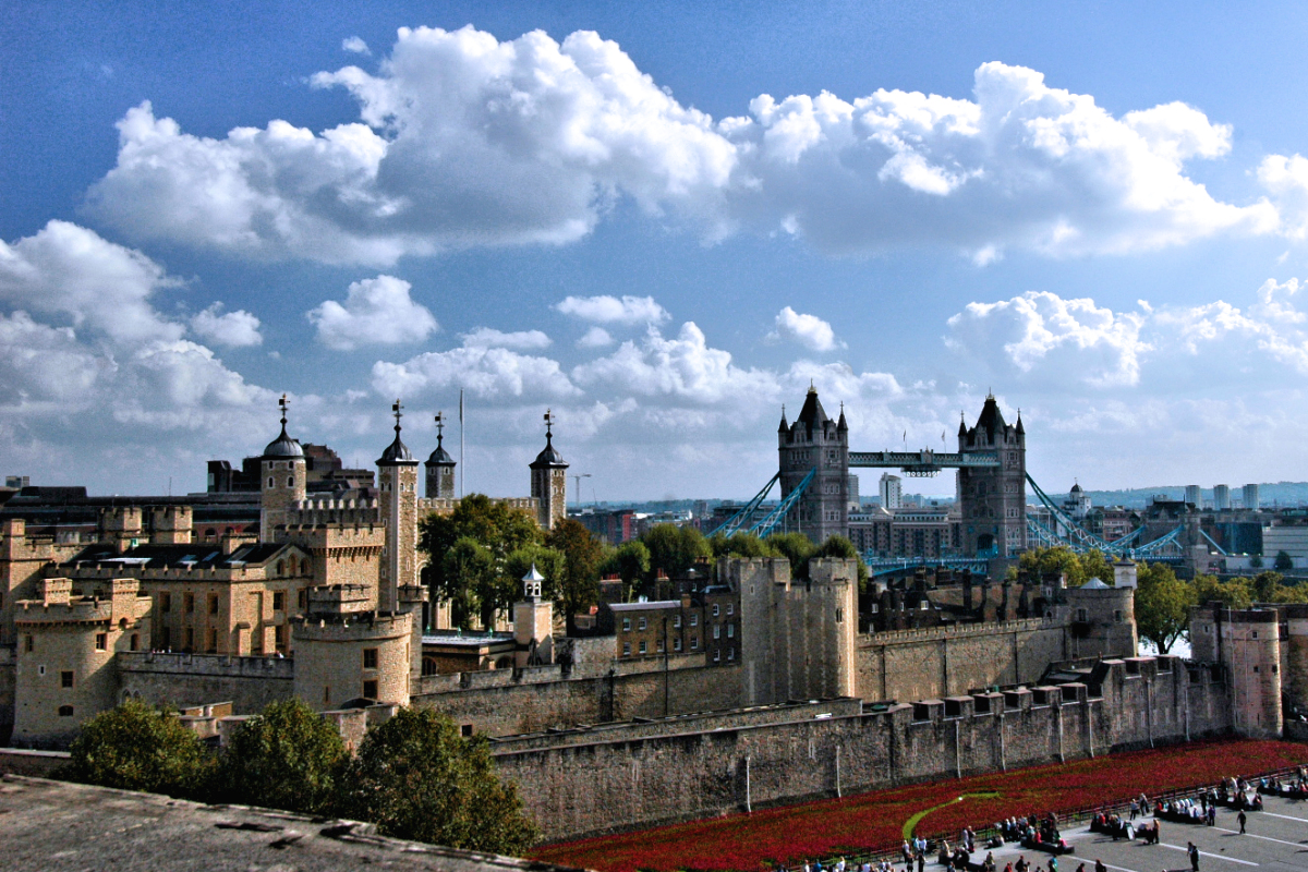 The Tower of London and Tower Bridge — Home At First's primary London neighborhood.