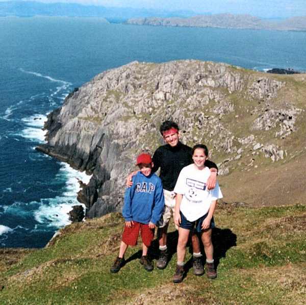 Beara Peninsula, Co. Cork: Family outing to Garnish Point.