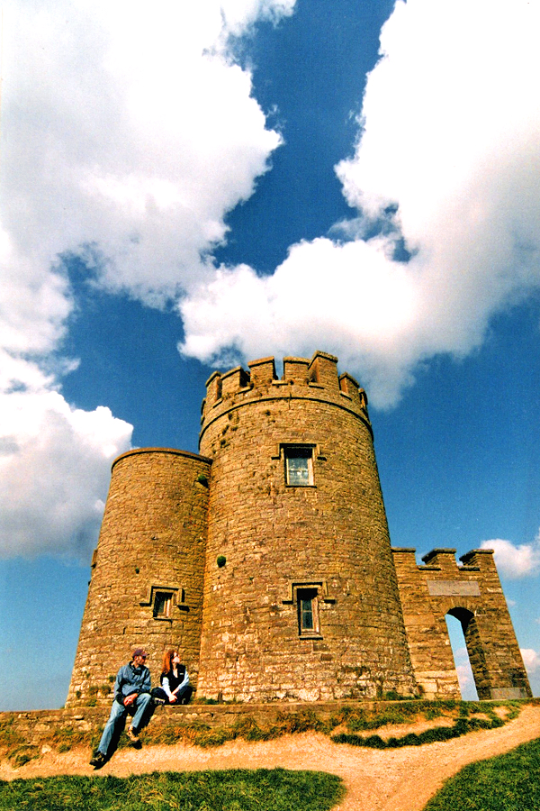 O'Brien's Tower, a folly on the Cliffs of Moher in County Clare.