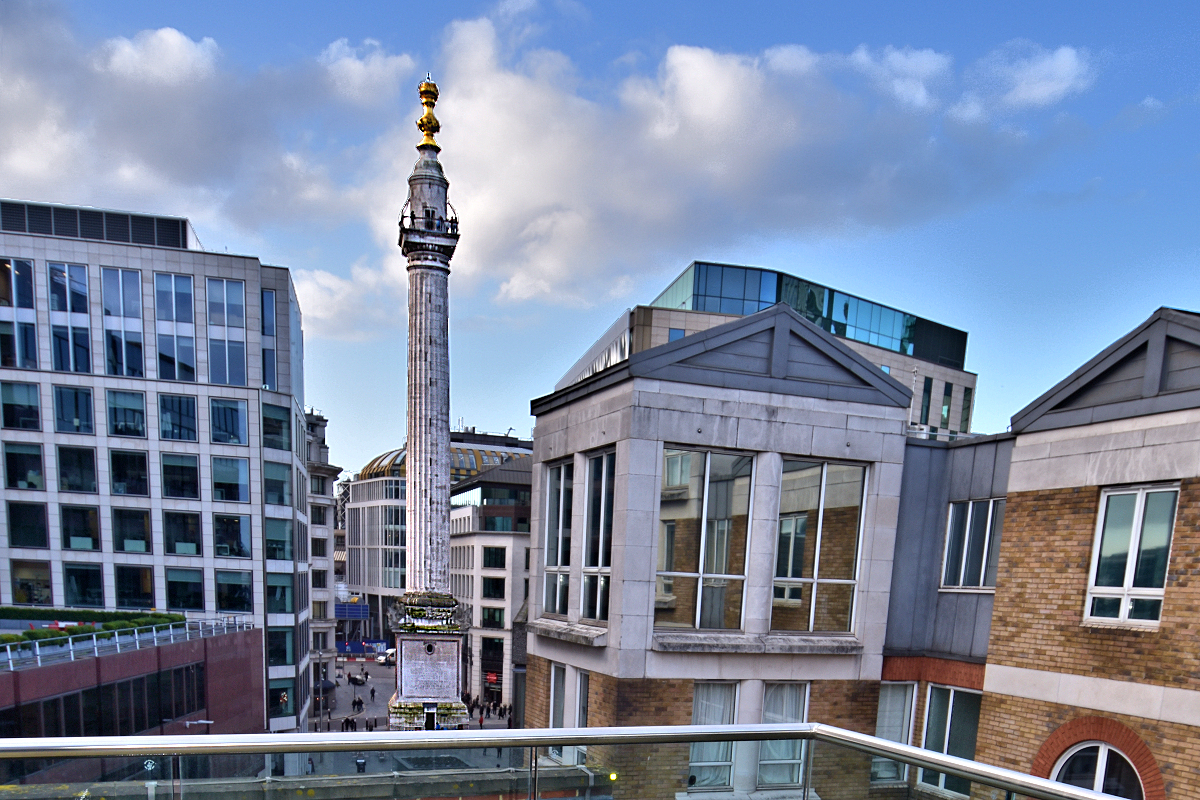 Christopher Wren Flat - View from the Terrace.