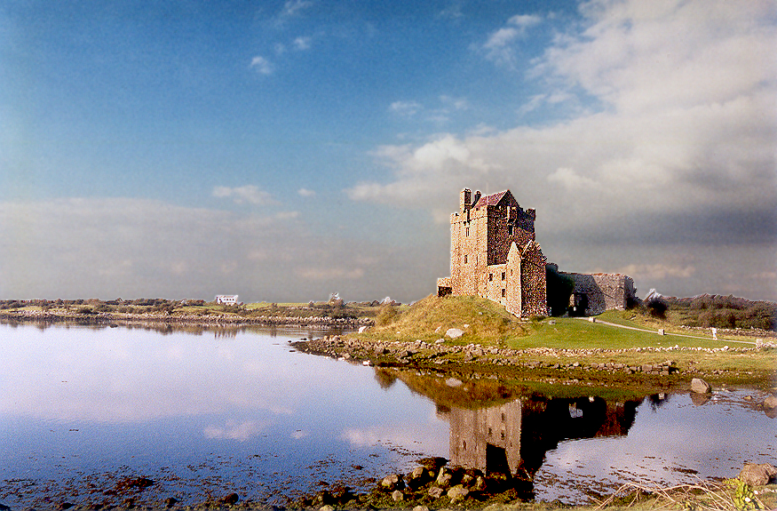 16th century Dunguaire Castle, Kinvara, west Central Ireland.