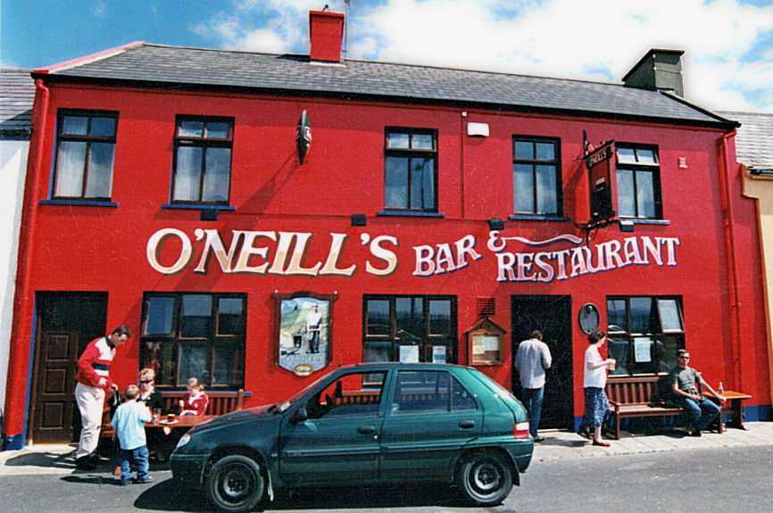 Allihies, Beara Peninsula, Co. Cork: O'Neill's Bar. Photo copyright Home At First.