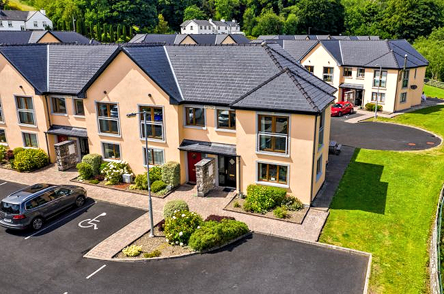 Killaloe Townhouses (aerial view). Photo courtesy the owners.