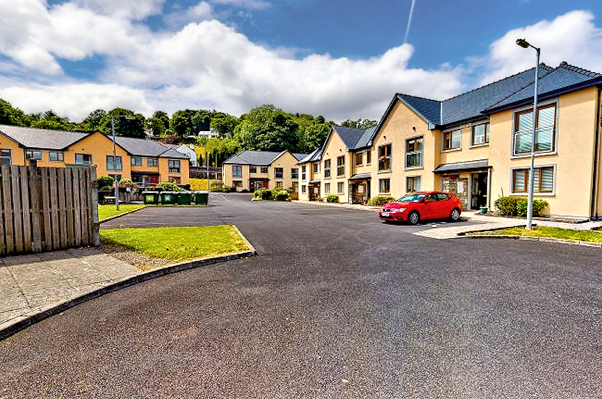 Killaloe Townhouses: plentiful parking. Photo courtesy the owners.