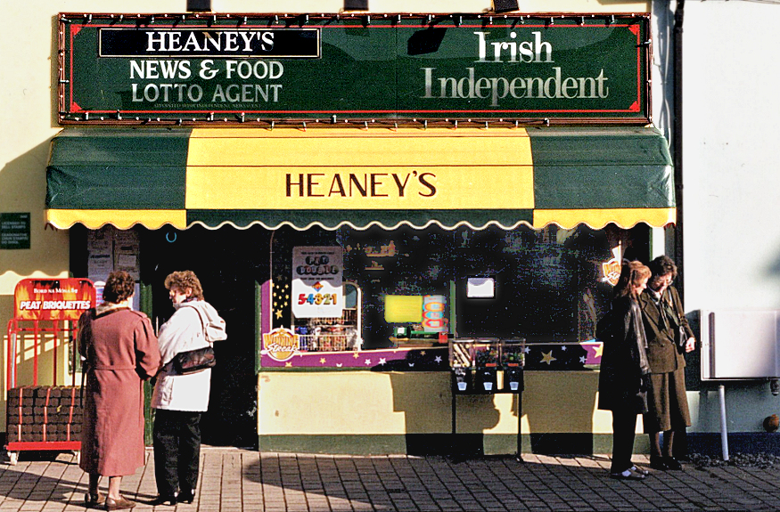 Market on the town square. Photo copyright Home At First.