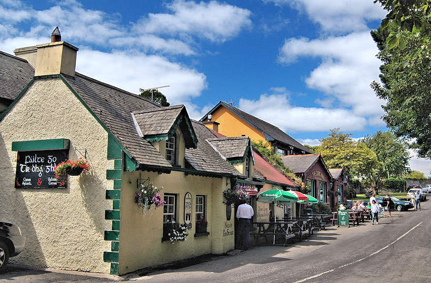 The Derg Inn and Paddy's Bar are the gathering places at Terryglass. Photo copyright Home At First.