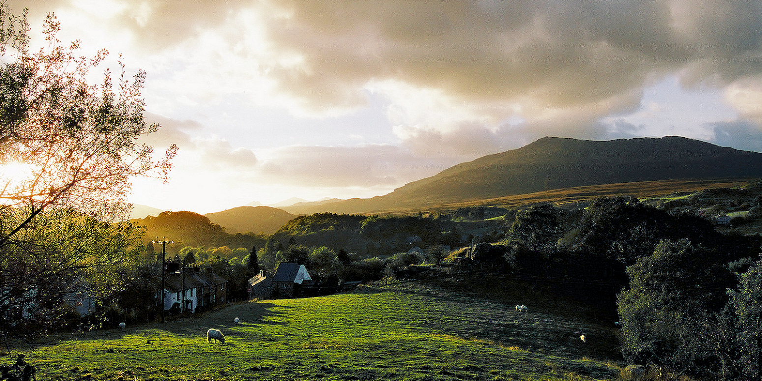 Snowdonia: sunset by Mt. Snowdon from Nant Gwynant. Photo copyright Home At First. Snowdonia: sunset by Mt. Snowdon from Nant Gwynant. Photo copyright Home At First.