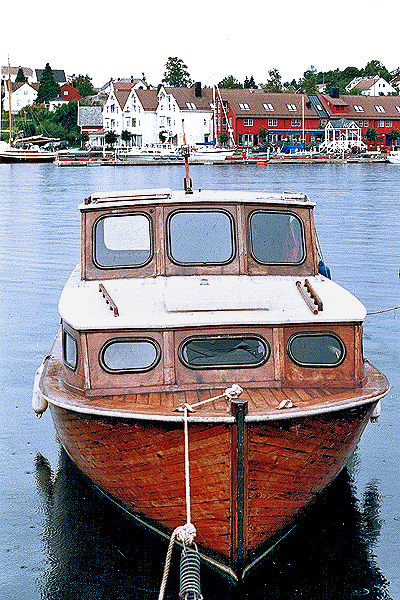 Southern Norway: Lillesand harbour. Photo copyright Home At First.