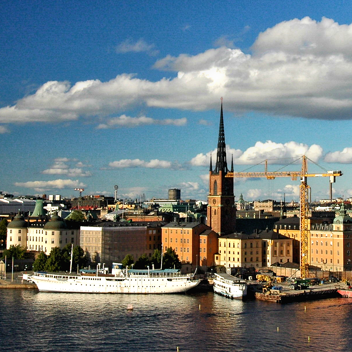 Stockholm: medieval Riddarholmen, the "Knights' Island". Photo © Home At First.
