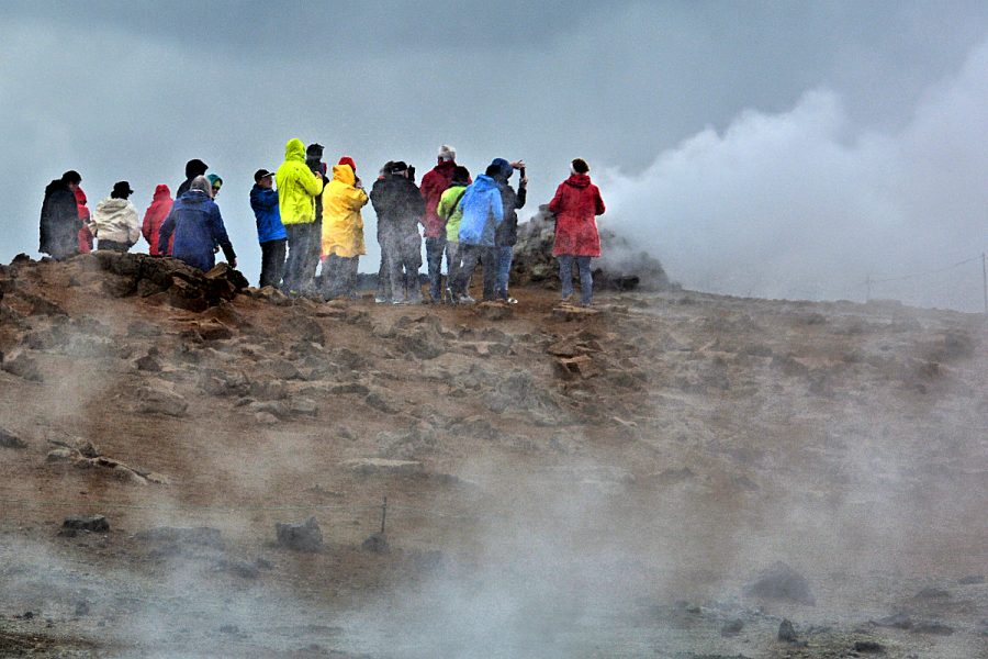 Iceland Landscapes: - Hveraroend Geothermal Area. Photo © Home At First.