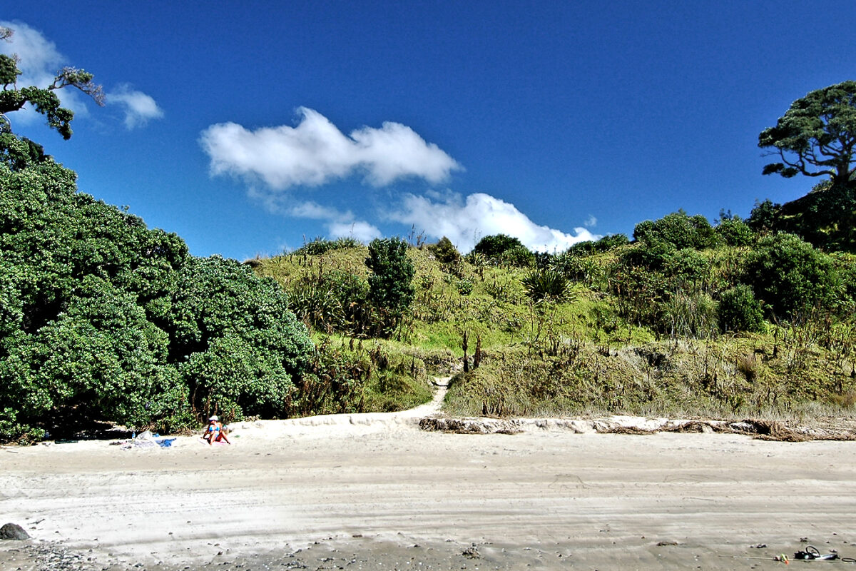 Northland: Karikari Peninsula - Beach at Maitai Bay. Photo © Home At First.
