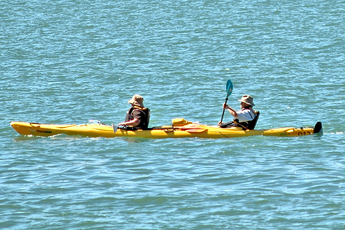 South Island: Nelson Region — sea kayaking on Torrent Bay Able Tasman N.P. Photo copyright Home At First.