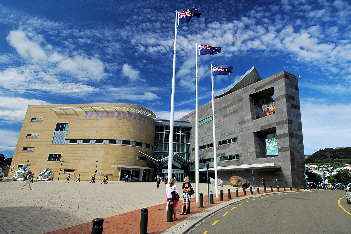 North Island: Wellington — Te Papa Natl Museum of NZ. Photo copyright Home At First.
