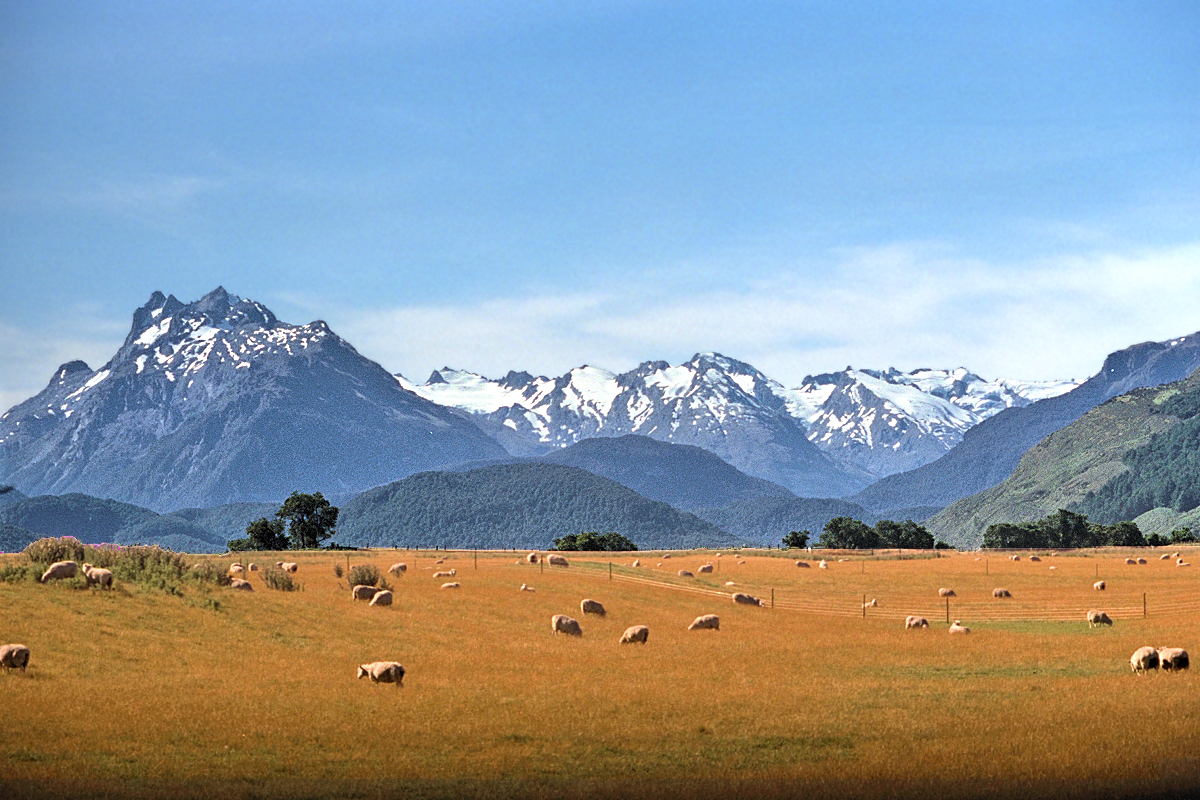 South Island: Queenstown Region — Paradise & the Southern Alps. Photo copyright Home At First.