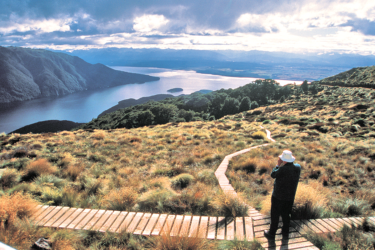 Fiordland - Kepler Track and Lake Te Anau. NZ Tourism Photo.