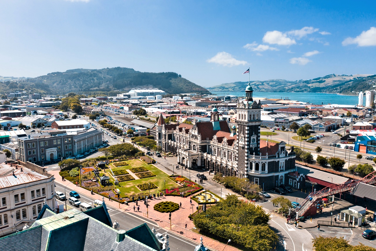 East Coast: Dunedin - Gingerbread George city setting. Photo credit DunedinNZ.