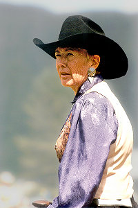 Nelson Region: A&P Show cowgirl. Photo © Home At First.