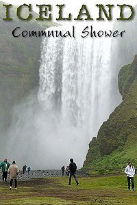 ICELAND - Communal Shower - 070715P1080023 - 200x300 72dpi - J. Mraz Photo © Home At First ICELAND - Communal Shower. J. Mraz Photo © Home At First.