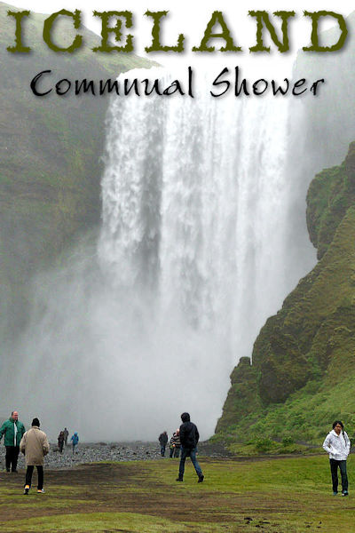 ICELAND - Communal Shower. J. Mraz Photo © Home At First.