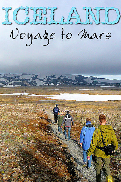 ICELAND - Voyage to Mars. J. Mraz Photo © Home At First.