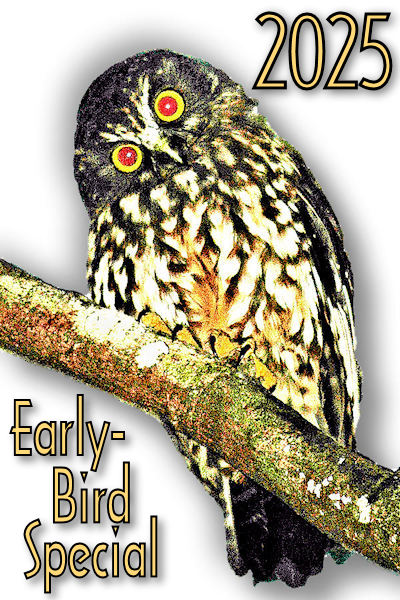 EARLY-BIRDS are at the FRONT of the LINE!